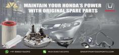 Find high-quality Honda spare parts at Smart Parts Exports. Affordable prices, genuine products, and fast shipping for all your Honda vehicle needs.






