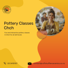 Enroll in pottery classes Chch at RuffShuffler Ceramics

Dive into the world of clay with our pottery classes in Chch. RuffShuffler Ceramics offers expert instruction and a supportive environment to develop your craft.