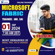 
Attend Online Free Demo on Microsoft Fabric by Mr. SAI
Demo on 1st October @ 07.00 AM (IST)
Contact us: +91 9989971070.
Visit: https://visualpath.in/microsoft-fabric-online-training-hyderabad.html

