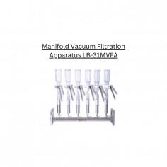 Manifold vacuum filtration apparatus LB-31MVFA is designed to filtrate six samples simultaneously. It is incorporated with separate control valves and single vacuum source for filtration. Only one vacuum pump can sustain the Multi-branch manifold filter operate together.

