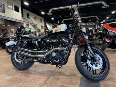 The 2016 Harley-Davidson® Roadster™ combines raw power and sleek design, making it a standout choice for riders who seek both performance and style. Powered by a 1200cc V-Twin Evolution® engine, it delivers thrilling torque and the signature Harley roar. Its advanced suspension, dual disc brakes, and inverted front forks ensure a smooth, responsive ride, whether navigating city streets or carving up backroads.

With its aggressive stance and minimalist aesthetic, the Roadster™ boasts chopped fenders, blacked-out components, and a low-slung seat for a bold look. The dual gauge cluster and mid-mount controls enhance its sporty, engaging ride. At Williams Harley-Davidson, this iconic model is ready for those who crave a bike that offers both heritage and modern performance in one dynamic package.