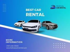 Tropical car rental is the best and cheapest solution when you are looking for an airport car rental agency in Belize. Call: 501-631-1111
