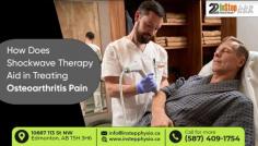 Osteoarthritis, a common degenerative joint disease, causes significant pain and mobility issues. ESWT shockwave therapy has emerged as an effective treatment option to alleviate osteoarthritis pain. To More: https://thebiographywala.com/shockwave-therapy-aid-osteoarthritis-pain/ , Call  @(587) 409-1754, Mail @ info@instepphysio.ca

#ShockwaveTherapyEdmonton #EdmontonPhysio #InStepPhysio #PainReliefEdmonton #ShockwaveTreatment #PhysiotherapyEdmonton #MuscleRecovery #NonInvasiveTherapy #InjuryRecovery #EdmontonHealthcare #SportsInjuryTherapy #AdvancedPhysio