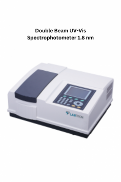 Labtron Double Beam UV-Vis Spectrophotometer is a compact tabletop unit with a silicon photodiode detector and tungsten/deuterium lamps. It covers a wavelength range of 190 to 1100 nm with a spectral bandwidth of 1.8 nm and ±0.3 nm accuracy, ensuring high performance and user-friendly operation.
