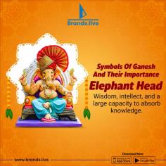 Celebrate Ganesh Chaturthi with FREE posters highlighting the symbols of Lord Ganesh. Download from Brands.live to elevate your devotion with creative Ganesh Chaturthi ads, festival wishes, and vibrant Vinayagar Chaturthi posters. Branding Aasaan Hai with Brands.live—Just Tap, Design, and Share!