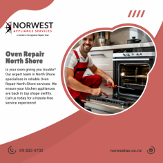 Expert Oven Repair in North Shore: Norwestas.co.nz to the Rescue!"



When your oven acts up on the North Shore, trust our expert technicians for reliable Oven Repair North Shore and bring back the joy of cooking. We also specialize in Dishwasher Repair to keep your kitchen in top shape.