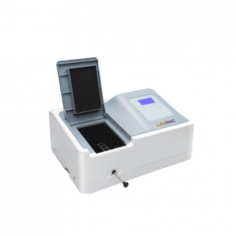 Labnic UV-Visible Spectrophotometer offers reliable performance with a single-beam optical system, 2.0 nm spectral bandwidth, and a 190-1100 nm range with ±0.5 nm accuracy. It ensures precise measurements, early contamination detection and a compact design to save space.