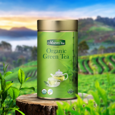 Marvel Tea's Organic Green Tea is a refreshing blend that promotes overall wellness. Packed with antioxidants, it boosts metabolism, aids digestion, and enhances immunity. Enjoy a pure, natural flavor while reaping the benefits of this revitalizing tea for a healthier lifestyle. Visit - https://marveltea.com/products/organic-green-tea
