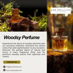 Experience the allure of woodsy perfume with our exclusive collection. Embrace rich, earthy notes that add sophistication to any occasion. Discover the perfect blend of nature and luxury in every fragrance. Shop now for premium woodsy scents that captivate and inspire.
