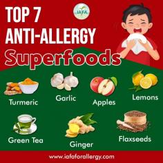 Top 7 Anti-Allergy Superfoods