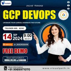 Join Now: https://meet.goto.com/205303509
Attend Online #FreeDemo On #GCPDevOps by Mr. Adhi.
Demo on 14th SEPTEMBER @ 09:00 AM (IST).
Contact us: +91 9989971070.
Visit  Blog: https://visualpathblogs.com/
WhatsApp: https://www.whatsapp.com/catalog/919989971070
Visit: https://visualpath.in/devops-with-gcp-online-training.html
