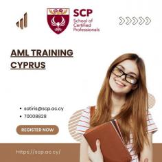 Stay ahead in regulatory compliance with SCP Academy’s AML (Anti-Money Laundering) Training in Cyprus. Our course covers key AML laws, risk management, and compliance strategies. Perfect for professionals working in financial sectors seeking to enhance their understanding of money laundering prevention.