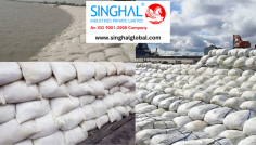 Geo bags are permeable bags made from geotextile fabrics, often used in civil engineering and environmental projects. They are typically filled with soil, sand, or other materials to form robust structures for various applications.