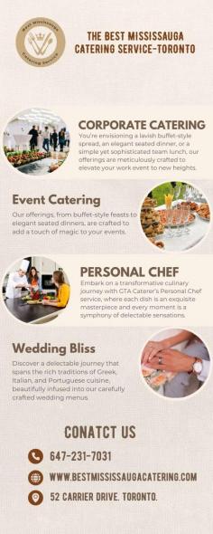 BEST MISSISSAUGA CATERING SERVICE-TORONTO