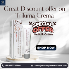 Purchase Triluma Crema online through Oddway International and enjoy exclusive discounts on all skincare essentials. As a trusted specialty pharmacy, Oddway International offers top-tier skin care products at competitive prices, ensuring you receive the highest value for your money. This is your chance to save big on Triluma Cream price.

