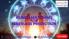 Looking for accurate Kundli matching for marriage? Astral Foresight Surender Bhardwaj offers the best Kundli matching services or lagan kundli milan, including free online Kundli match-making by name or date of birth. Whether it's Lagna Kundli Milan or Janam Kundli matching, our Astral Foresight astrology expert provides precise predictions to ensure a harmonious marriage. Contact US for Kundli matching services today now https://astralforesight.in/kundli-matching/ !