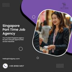 The Leading and Specialized Singapore Part Time Job Agency 

In D Grey has the needed proficiency, professionalism, and experience to take care of each detail of your event. Get these Part-Time Staffing Services Singapore and you’ll get the most excellent solutions you deserve. In D Grey is also considered to be one of the top Singapore Part Time Job Agency. Therefore, if you have managerial skills, contact In D Grey and become one of the team members. 