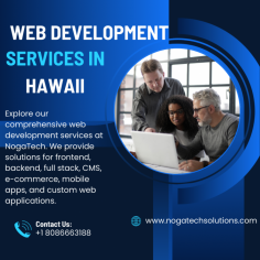 Explore our comprehensive web development services at NogaTech. We provide solutions for frontend, backend, full stack, CMS, e-commerce, mobile apps, and custom web applications.