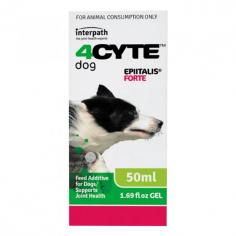 Support your dog's joint health with 4CYTE Canine Epiitalis Forte Joint Support Gel. This advanced gel improves joint function and mobility. Buy it at DiscountPetCare and enjoy free shipping in Australia.