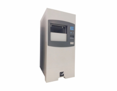 Labexpo Plasma Autoclave is an 80L vertical sterilization unit operating at 50–55 °C. It features a H₂O₂ purification system with 3+ programs, real-time monitoring, automatic fault detection, and a hand-protected infrared design. Ensuring safe sterilization with automated drying and secure door locking.