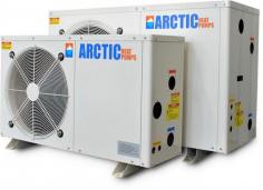 The Arctic Titanium Heat Pump is designed for efficient heating of swimming pools and spas, offering powerful performance while reducing energy costs. 