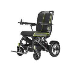 Labtron Heavy Duty Power Wheelchair features dual 250W brushless motors for reliable performance. Equipped with a brushless controller, two 5.8Ah lithium batteries, and a 24V 2A charger. The electromagnetic braking system ensures safe stops. Unfolded, it measures 110 × 60 × 98 cm, and folds to a compact 37 × 60 × 79 cm for easy storage and transport.