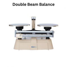 Labnics Double Beam Balance is designed for precise measurements with a capacity of up to 2000 g and a division of 0.1 g. It features beams with graduations of 10 g × 0.1 g and 200 g × 10 g, along with 150 mm-diameter pans, offering a large weighing capacity for various applications.
