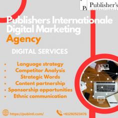 Publishers  international digital marketing agency specializes in providing a range of digital marketing services to clients across the globe. These agencies leverage the power of the internet to help businesses enhance their online presence, reach broader audiences, and achieve their marketing goals. They typically offer services such as SEO, content marketing, social media management, pay-per-click advertising, and email marketing.