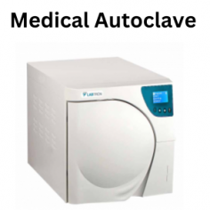 Labtron medical autoclave is designed with microprocessor control with automatic cycles, a self-inflating leakproof chamber, and an automated drying function. It features automatic feeding and draining of water and a digital LCD display to monitor working status and parameters with a working temperature of 134 °C. It is available in capacities 8 L, 14 L, 17 L, and 23 L.