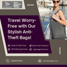 Whether you’re heading to work, exploring a new city, or just out for a day trip, Travelon Bags has you covered! Our anti-theft bags are designed to protect both men and women with cutting-edge security features. Featuring slash-resistant panels, RFID-blocking pockets, and locking zippers, they keep your belongings safe from pickpockets and data thieves. Plus, they come in stylish designs perfect for any adventure. From crossbody bags to backpacks, you’ll find the ideal travel companion that’s both secure and fashionable. Don’t wait—shop now and enjoy worry-free travels with Travelon Bags!

Shop at TravelonBags.com and experience the perfect blend of security and style.