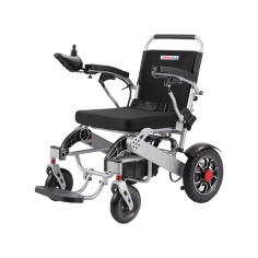 Labtron Lightweight Electric Wheelchair offers a weight capacity of 100 kg, with a 45 cm seat width, 42 cm seat depth, and 47 cm seat height for comfortable seating. It features 7ʺ solid PU front wheels and 11ʺ solid PU rear wheels, allowing smooth movement. With a maximum slope range of 8 to 15°, it’s designed for easy mobility on inclined surfaces. Ideal for users seeking comfort and reliability.