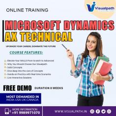 Dynamics 365 Online Training - Visual Path offers D365 Ax Technical Online Training conducted by real-time experts. Our Dynamics 365 Online Training  is available in Hyderabad and is provided globally. For more info Contact us at+91-9989971070.
Visit Blog: https://visualpathblogs.com/
WhatsApp: https://www.whatsapp.com/catalog/919989971070
Visit: https://visualpath.in/microsoft-dynamics-ax-online-training.html