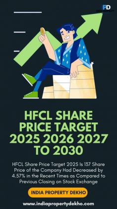 HFCL Share Price Target 2025 Is 137 Share Price of the Company Had Decreased by 4.57% in the Recent Times as Compared to Previous Closing on Stock Exchange
