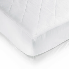 Quilted Cotton Mattress Protector – Ultimate Comfort and Protection for Your Bed

Shield your mattress with the luxurious Quilted Cotton Mattress Protector from Woods Fine Linens. Crafted from soft, breathable cotton, this protector offers an extra layer of comfort while safeguarding your mattress from wear and tear. The quilted design provides enhanced cushioning and ensures a peaceful night's sleep, keeping your bed fresh and protected. Ideal for those who value both comfort and practicality, this mattress protector is a must-have addition to your bedding essentials.