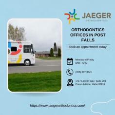 In Coeur d'Alene, ID, Jaeger Orthodontics creates beautiful smiles through innovative orthodontic care. Dr. Jaeger and his team are passionate about using the latest technologies, including Invisalign, to straighten teeth and improve oral health. They also offer TMJ treatment to address jaw pain and discomfort. If you're looking for an orthodontist in Coeur d'Alene offering Invisalign or TMJ treatment, schedule a consultation with Jaeger Orthodontics today!