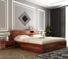 Buy Bed Online at Best Price from Wooden Street. Explore Our 2024's Latest Wooden Bed Designs Now and Get the Best One for Your Bedroom with Upto 75% OFF. Free Shipping, Low Cost EMI, 100+ Stores Available Across India. Shop Now!
