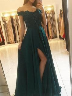 A-Linie Schön Prinzessin Ärmelloses Normale Taille Ballkleid mit Perlen aus Chiffon