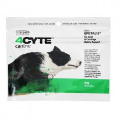 Promote joint health in your dog with 4CYTE Canine Joint Support Supplement Granules. These granules aid in reducing inflammation and supporting cartilage health. Purchase from DiscountPetCare and get free shipping Australia wide.