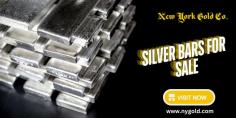 Discover high-quality silver bars for sale at New York Gold Co. Invest in silver bars with confidence and secure your financial future today. Shop now for great deals!
