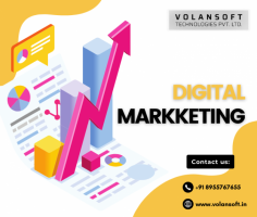 Volansoft is a leading digital marketing company in Jaipur that specializes in providing SEO, and SMM services to help businesses enhance their online presence and drive growth. Our expert team implements effective strategies like search engine optimization (SEO) and social media marketing to increase visibility, attract more leads, and boost sales.
