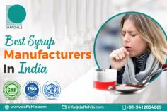 Daffohils Laboratories, one of the best syrup manufacturers in India, offering premium-quality formulations and innovative healthcare solutions. Trusted by healthcare professionals nationwide.