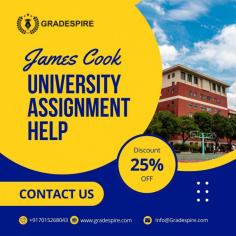 At Gradespire, students at James Cook University assignment help. Our team of experts is ready to assist with various subjects, providing guidance and support for all academic needs. Whether it's essays, research projects, or reports, we focus on delivering high-quality work that meets your requirements. Our services are designed to help you improve your understanding of topics and achieve your academic goals. Join us today and experience the difference in your studies.

Visit Now:-https://gradespire.com/james-cook-university-assignment-help/