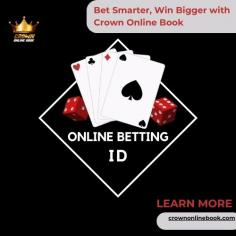 Are you ready to take your betting game to the next level? Introducing Crown Online Book  the ultimate tool to boost your betting success! With your very own online betting ID, you'll have access to exclusive tips and strategies to help you win big.
https://crownonlinebook.com/online-betting-id


