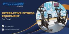 Discover the benefits of interactive fitness equipment from Motion Fitness. Enhance your workouts with innovative technology designed to make exercise engaging and effective. Call at (877) 668-4664.