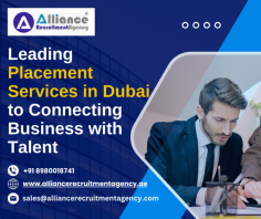 Dubai’s dynamic business landscape demands top-tier talent, and the leading placement services in the city are dedicated to bridging the gap between companies and qualified professionals. Whether you’re looking to expand your team or fill critical roles, these services provide tailored recruitment solutions to meet your hiring needs.

Contact us: https://www.alliancerecruitmentagency.ae/placement-agency-in-dubai