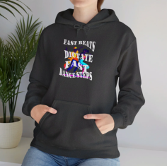 This unisex heavy blend hooded sweatshirt is relaxation itself. Made with a thick blend of cotton and polyester, it feels plush, soft and warm, a perfect choice for any cold day. 