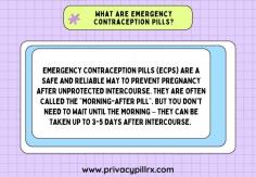 What Are Emergency Contraception Pills?