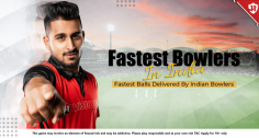 Discover the fastest bowlers in India and the incredible speeds they've achieved! From Umran Malik's record-breaking pace to the rising stars of Indian cricket, see who's making headlines. Ready to experience the thrill of these speedsters? Download the Vision11 Fantasy App now and build your dream team!

https://www.vision11.in/blog/2024/08/22/fastest-bowlers-in-india-fastest-balls-delivered-by-indian-bowlers/

#fastestbowlers #indiancricket #cricketfans #t20 #ipl2024 #cricketlovers #paceattack #fantasycricket #cricketupdates #vision11fantasy