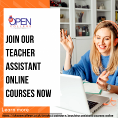 UK Open College invites you to explore our teacher assistant online courses, perfect for those looking to make a positive impact in the education sector. Our courses are designed to provide you with the knowledge and skills needed to support teachers and students effectively. Benefit from interactive learning modules and real-world scenarios that enhance your understanding of classroom dynamics. Plus, our supportive community and experienced instructors are here to guide you every step of the way. Take action today and enroll in our teacher assistant online courses to kickstart your career!
