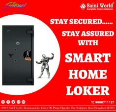 Stay Secured... Stay Assured with
----SMART HOME LOKER----

